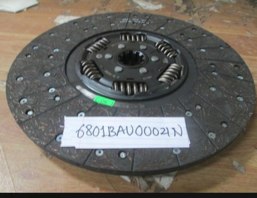 BS IV CLUTCH DISC ASSY 395 DIA